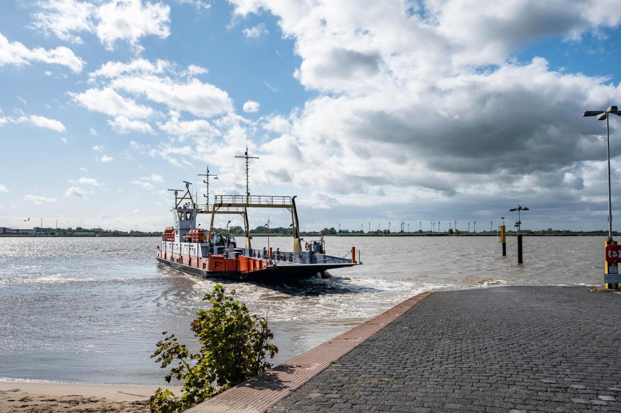 Ferienwohnung Flut Am Weserstrand Sandstedt Zewnętrze zdjęcie