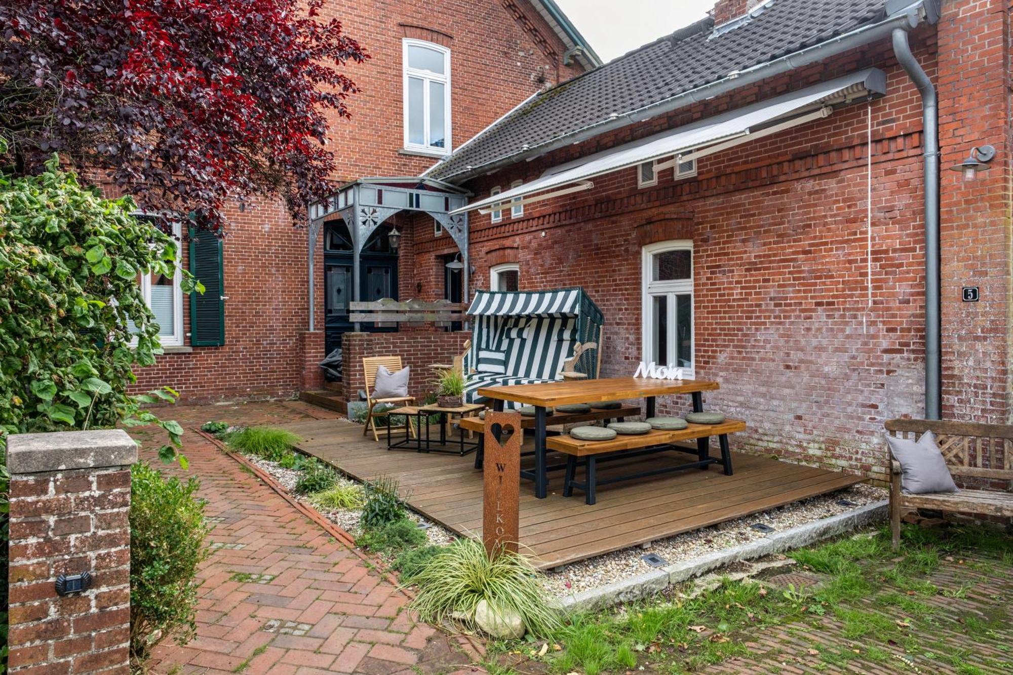 Ferienwohnung Flut Am Weserstrand Sandstedt Zewnętrze zdjęcie